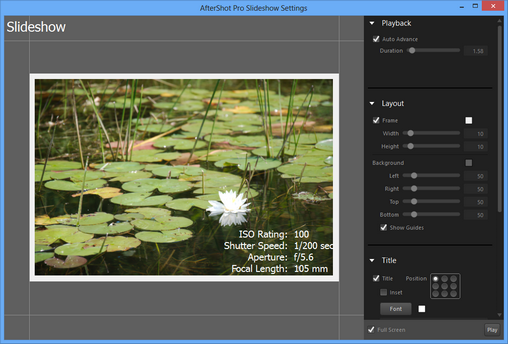 slideshow-settings