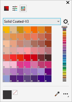 pantone color palette for corel draw
