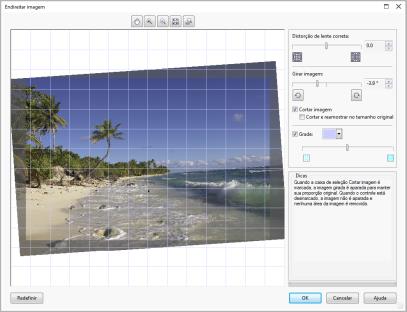 Coreldraw Ajuda Endireitar Bitmaps