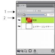 �`�����l���̃��C���[�}�X�N�� RGB �J���[ �C���[�W