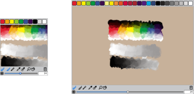 Corel Painter Help  Working with color sets