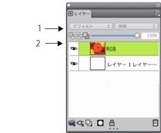 channel layer masks RGB color image