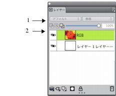 channel layer masks RGB color image