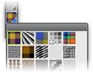 biblioth�que de tissus