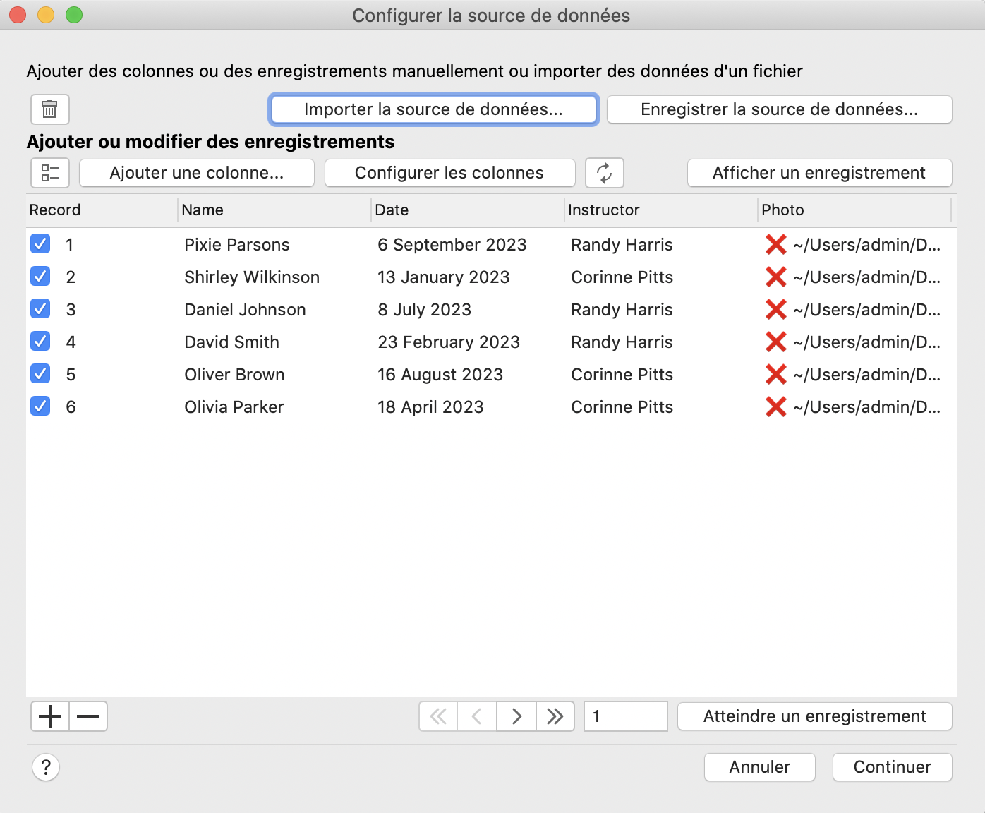 Coreldraw Aide Pr Parer Un Fichier De Source De Donn Es