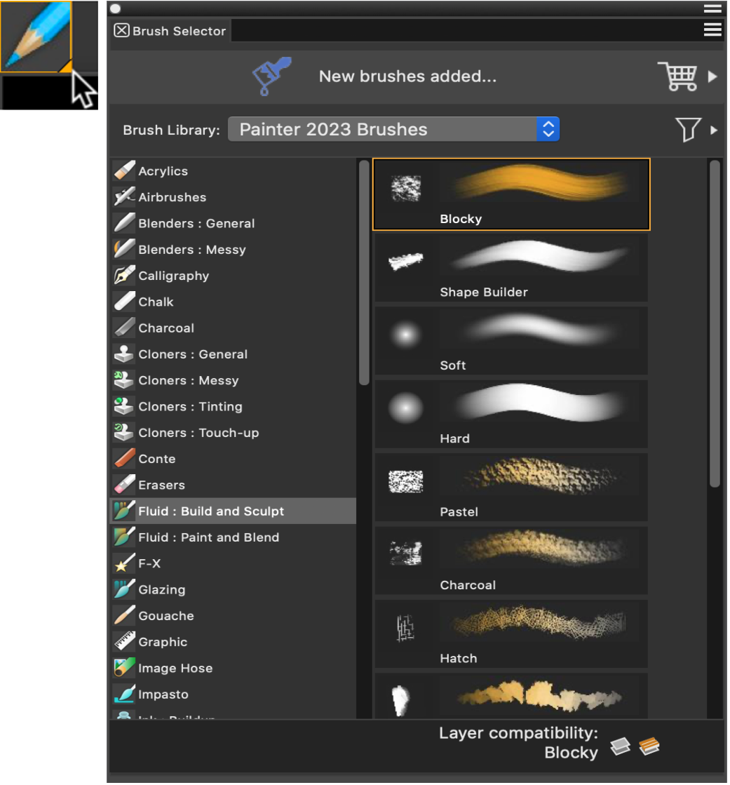 Corel Painter Help A short tour of Corel Painter for users of Adobe