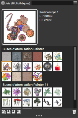 panel options